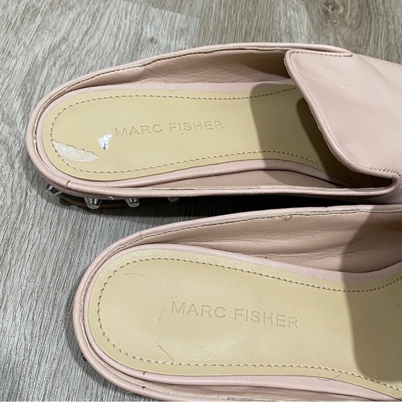 Marc Fisher Analise Studded Loafer Mule - Picture 4 of 8